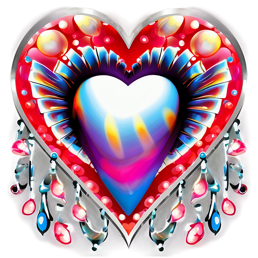 Heart Clipart With Wings Png 46 PNG image