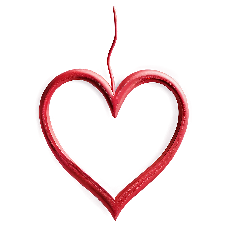 Heart D PNG image