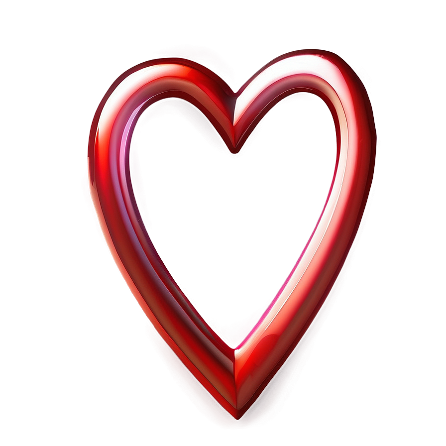 Heart Decorative Line Png 93 PNG image