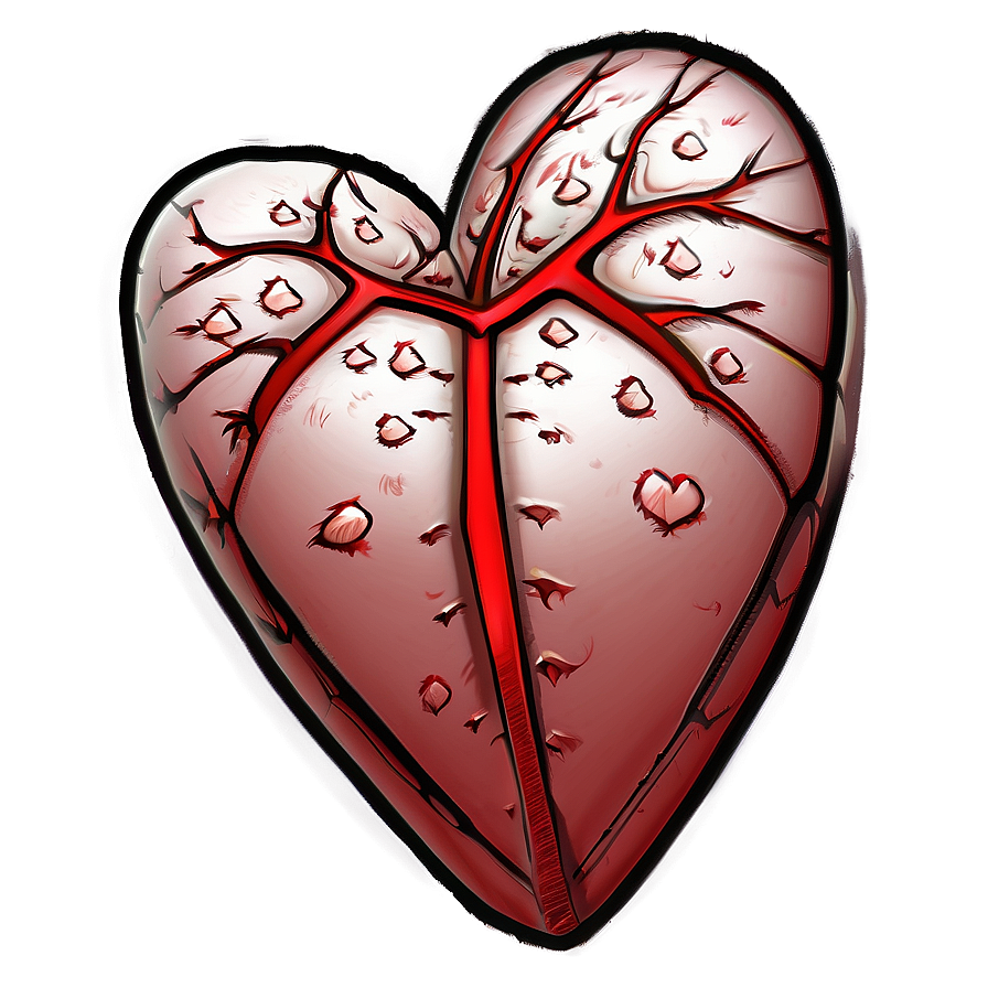 Heart Doodle C PNG image