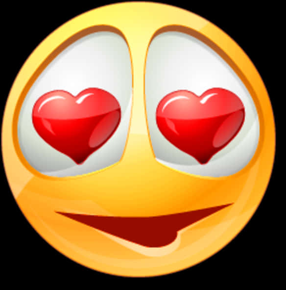 Heart Eyes Emoji Love Expression.jpg PNG image