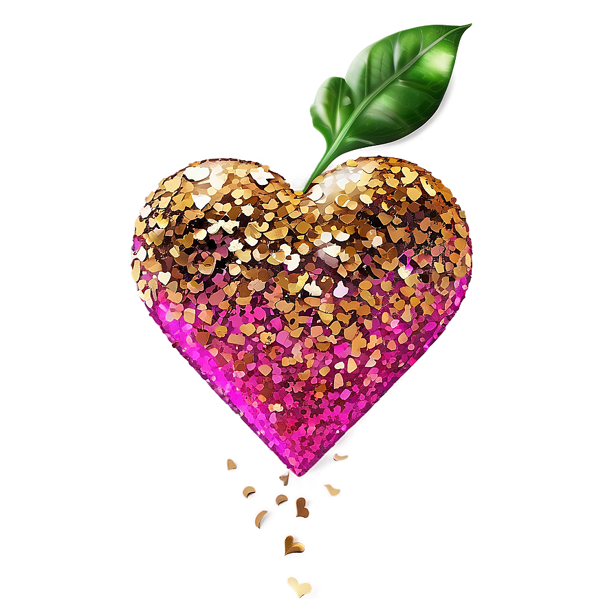 Heart Full Of Glitter Png 40 PNG image