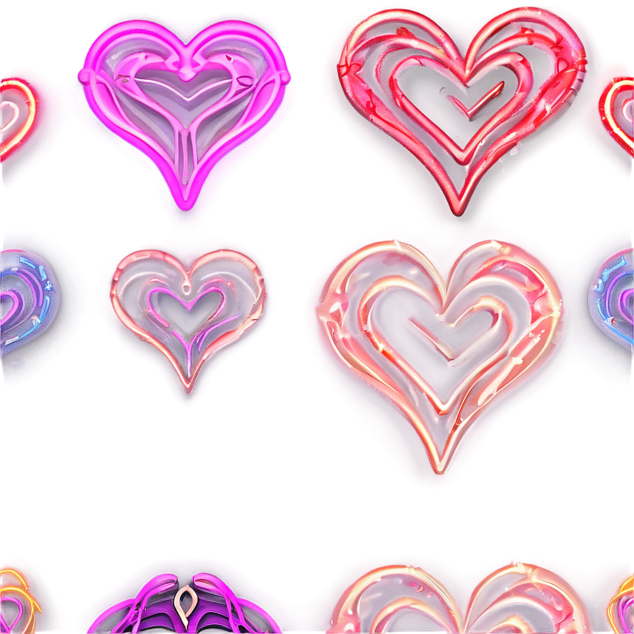 Heart Glow Overlay Png Aek PNG image