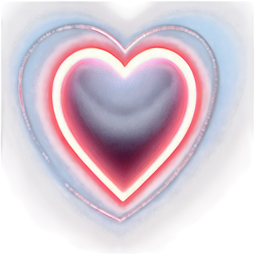 Heart Glow Overlay Png Kas PNG image