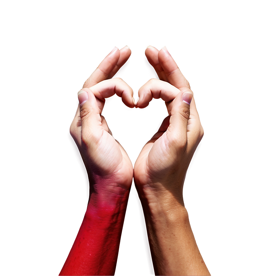 Heart Hands Art Png 06292024 PNG image