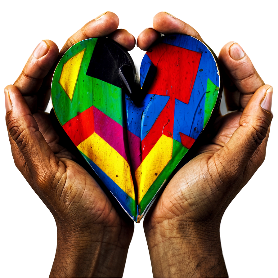 Heart Hands Art Png 06292024 PNG image