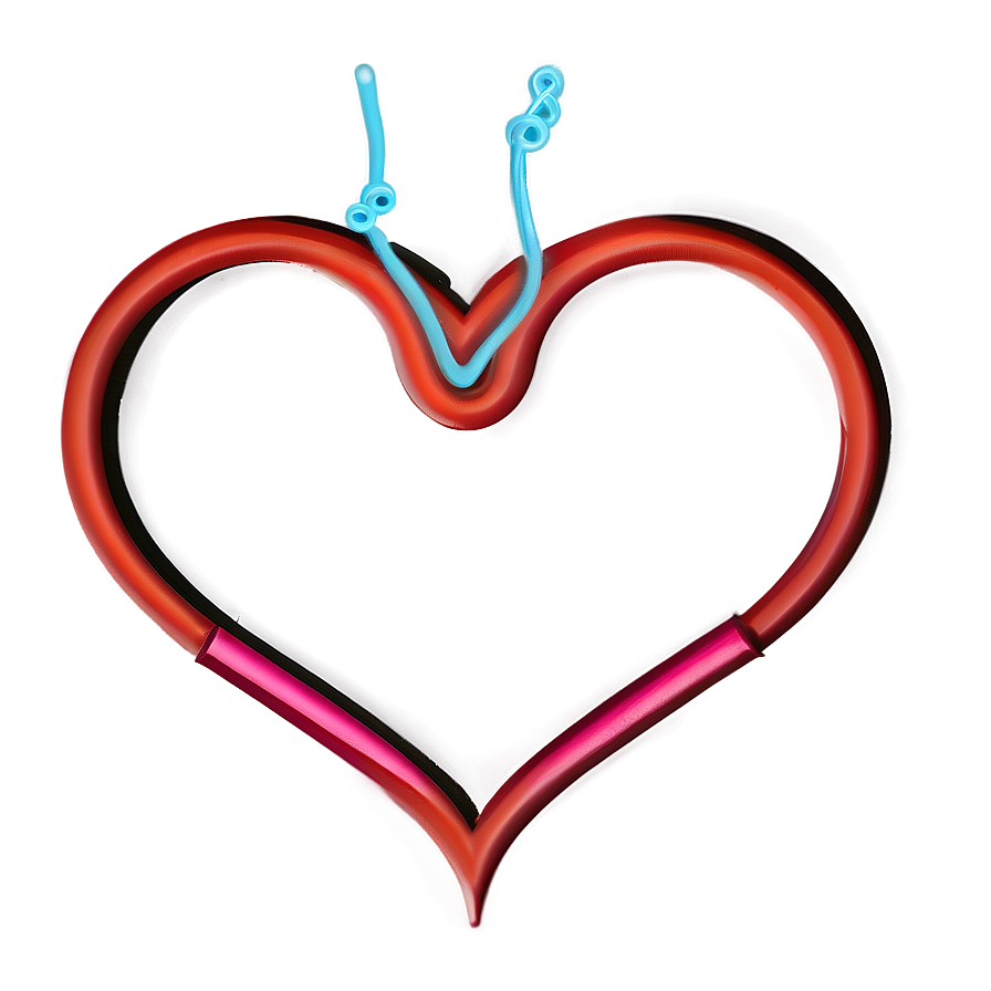 Heart Line Element Png Blp PNG image