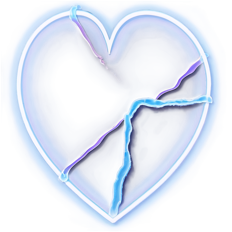 Heart Line Glow Png 06262024 PNG image