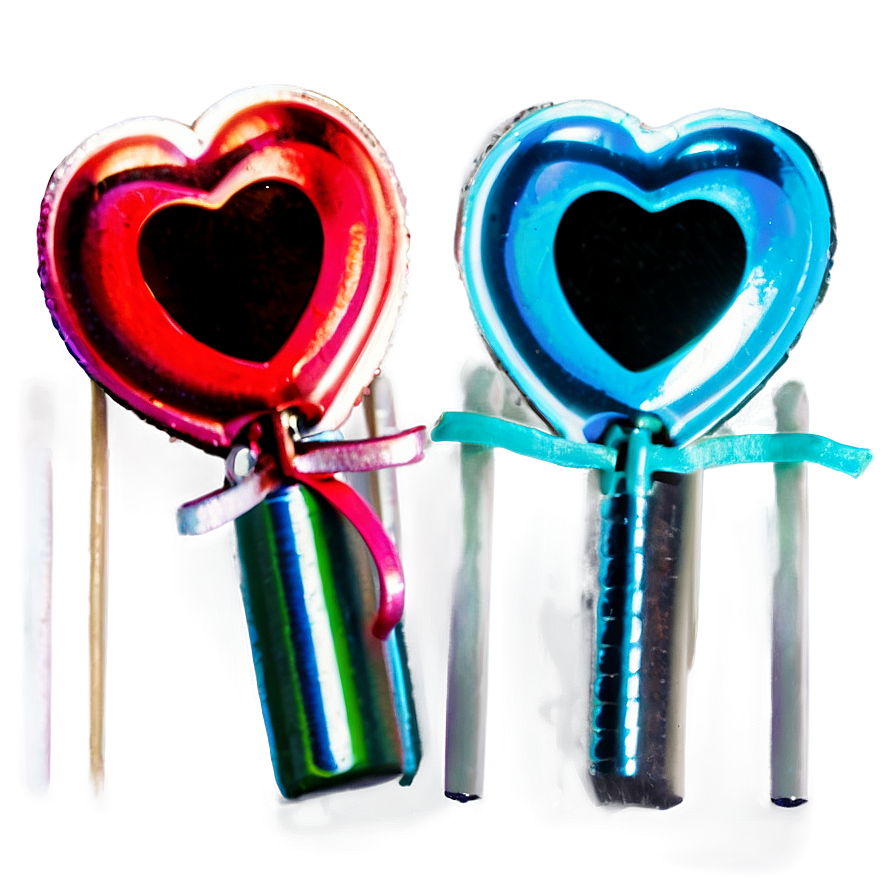 Heart Lollipop B PNG image