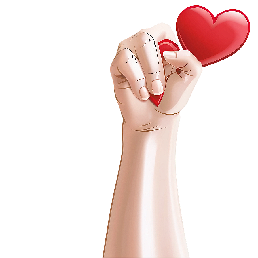 Heart On Sleeve Illustration Png A PNG image