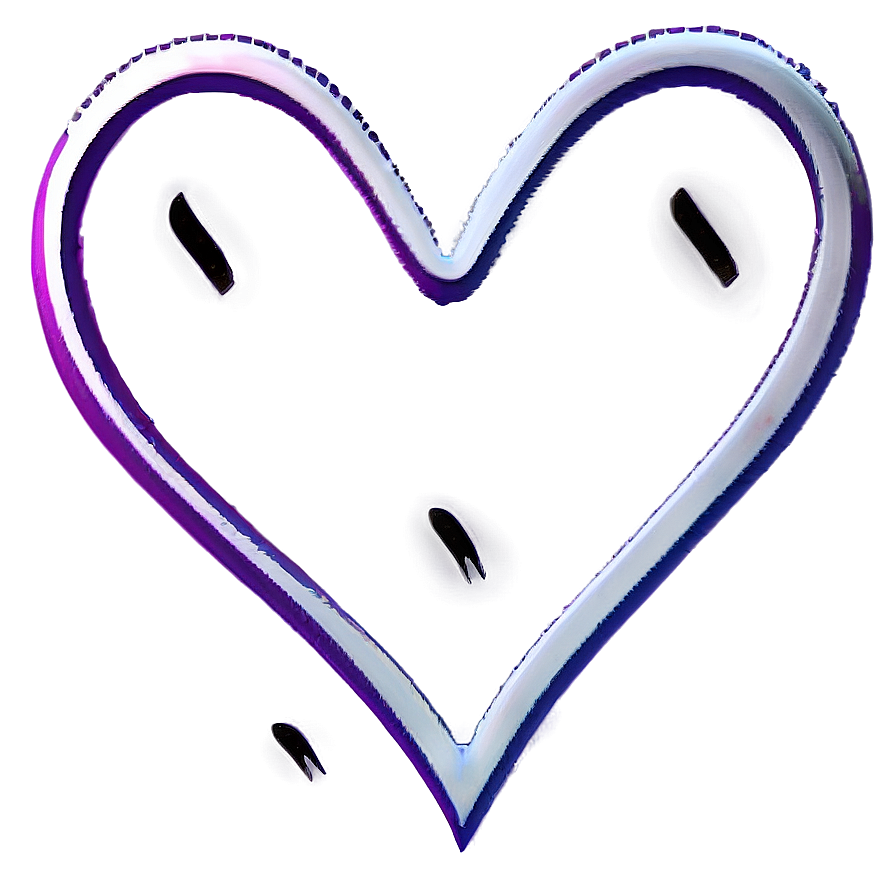 Heart Outline Png 05252024 PNG image