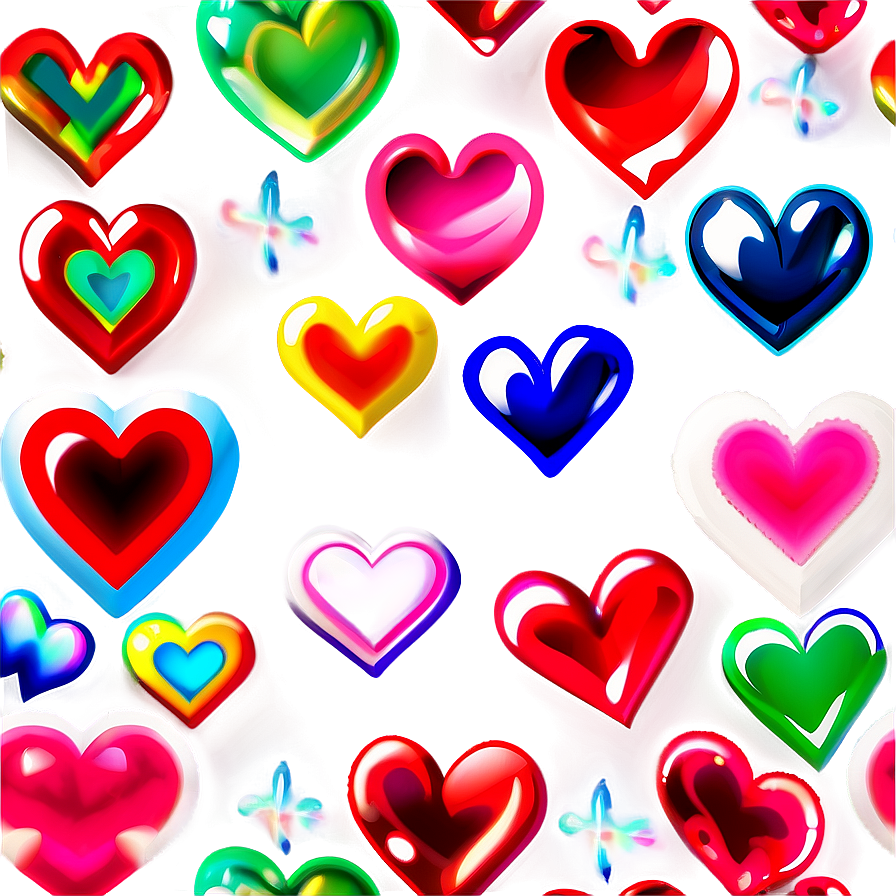 Heart Pattern Png Kdx58 PNG image