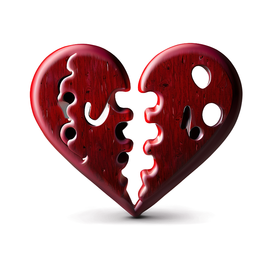 Heart Puzzle Piece Png D PNG image