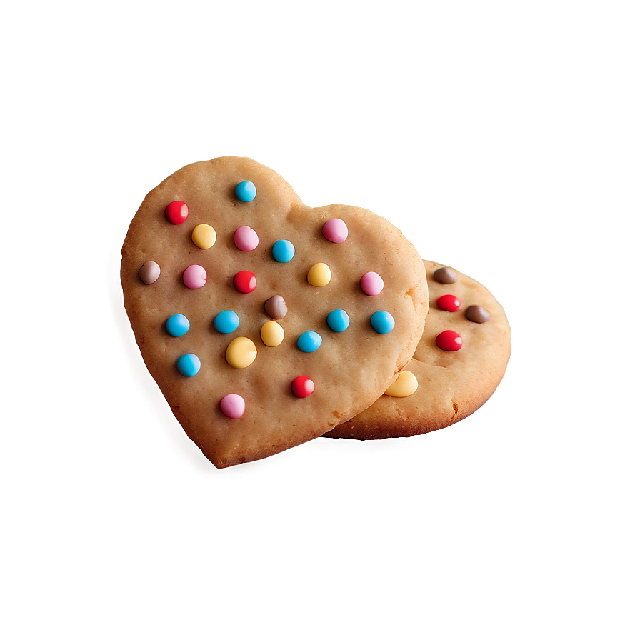 Heart Shaped Cookie Png Xao PNG image