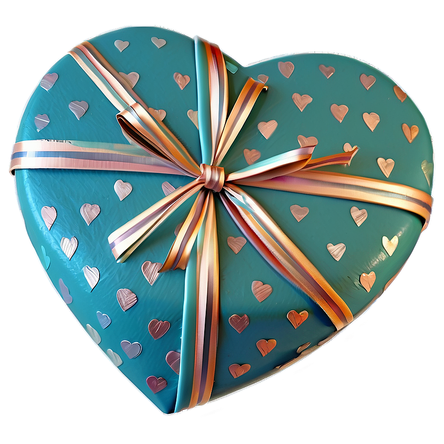 Heart Shaped Gift Box Png Lby69 PNG image