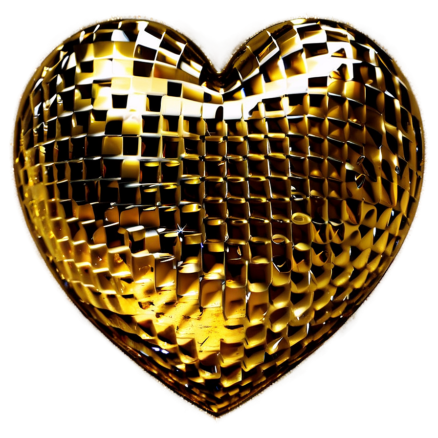 Heart Shaped Glitter Png Bot6 PNG image