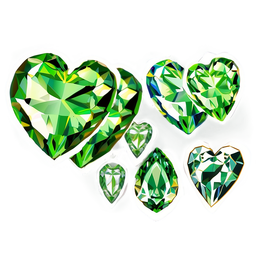 Heart-shaped Peridot Png 55 PNG image