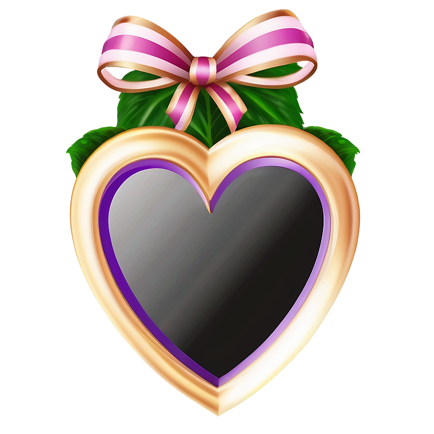 Heart Shaped Picture Frame Png Ibp42 PNG image