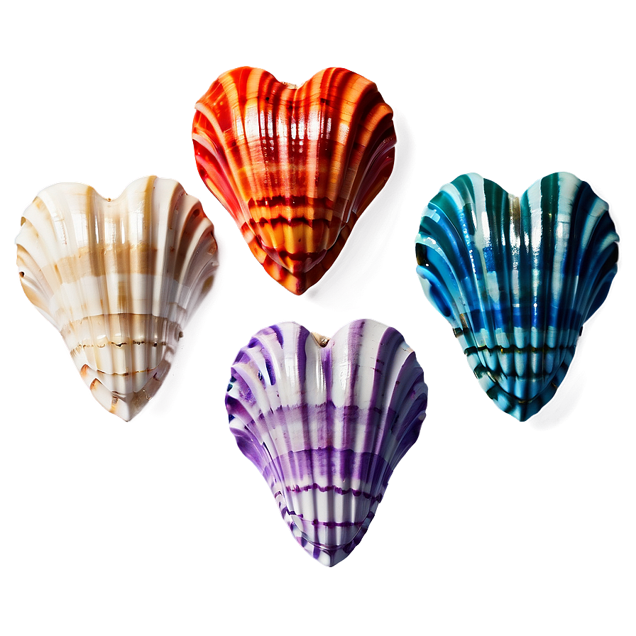 Heart Shaped Shells Png Dex92 PNG image