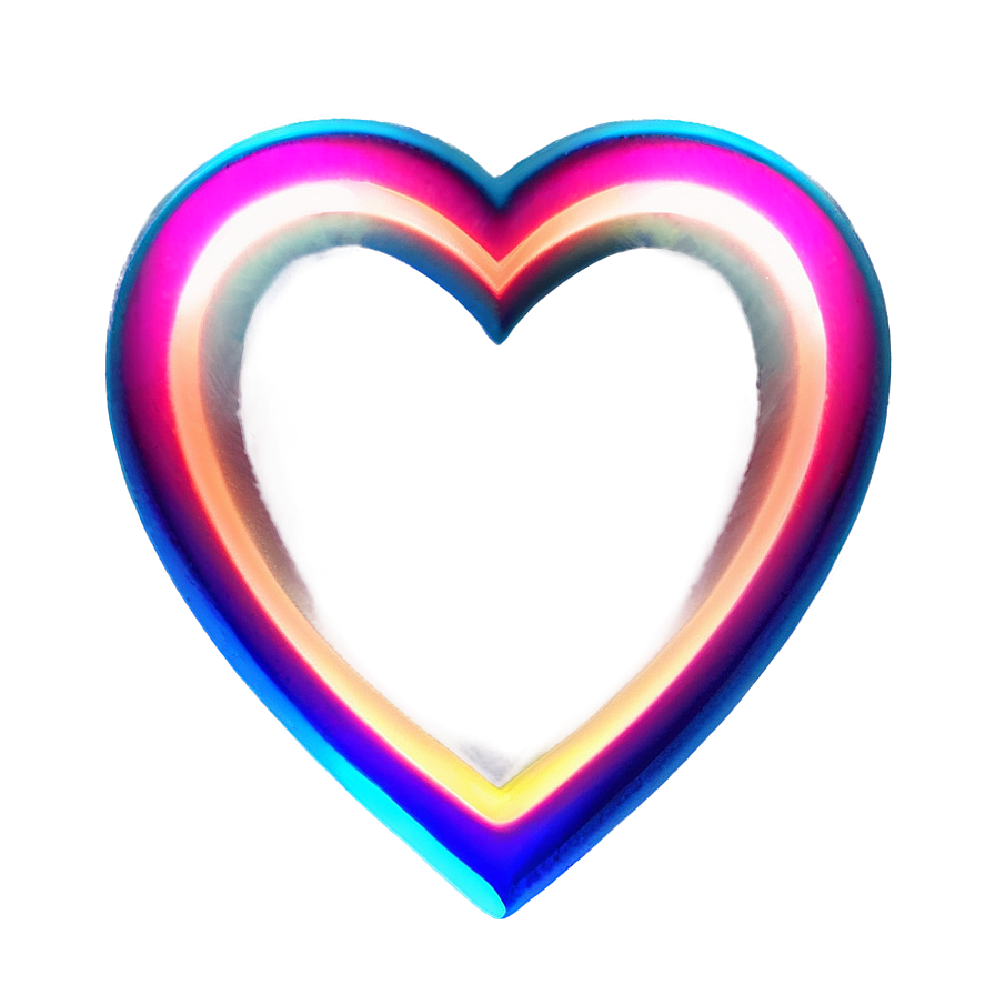 Heart Shine Overlay Png Itk10 PNG image