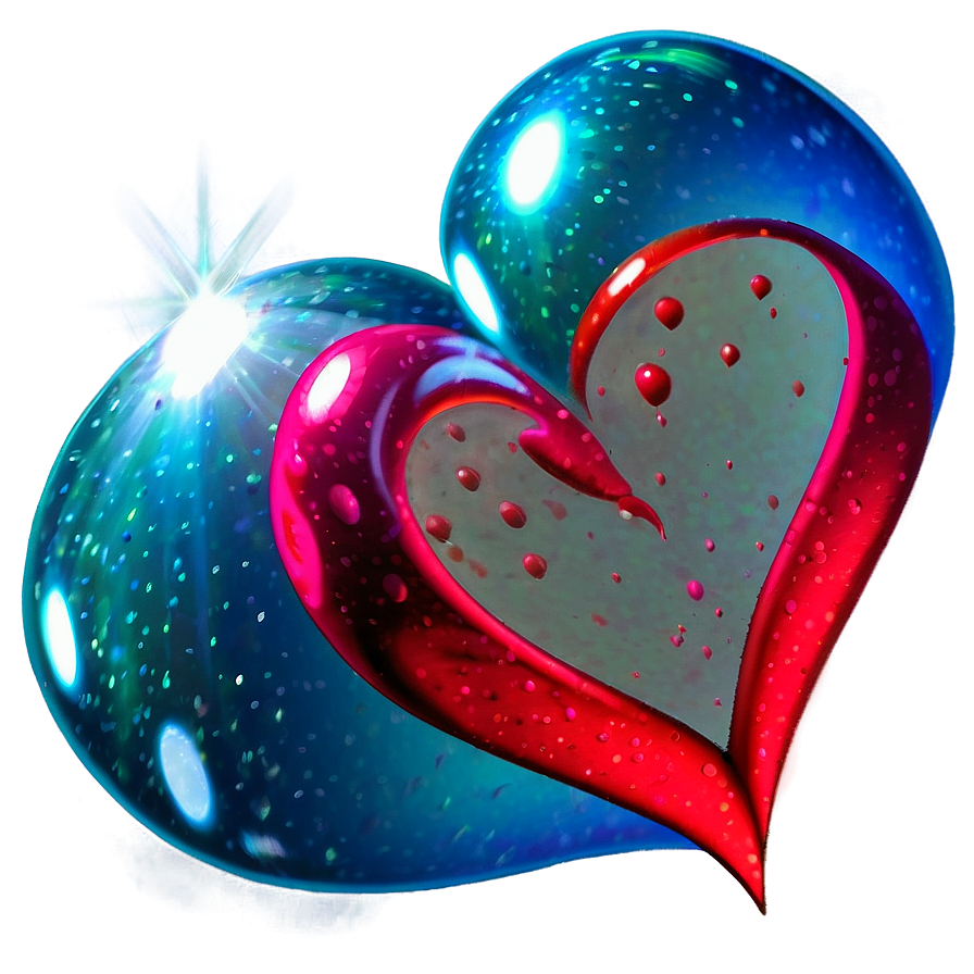 Heart Sparkle Effect Png 06122024 PNG image