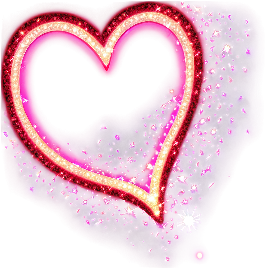 Heart Sparkle Effect Png 1 PNG image