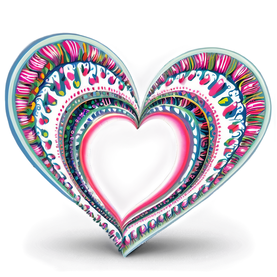 Heart Swirl Png Ped32 PNG image