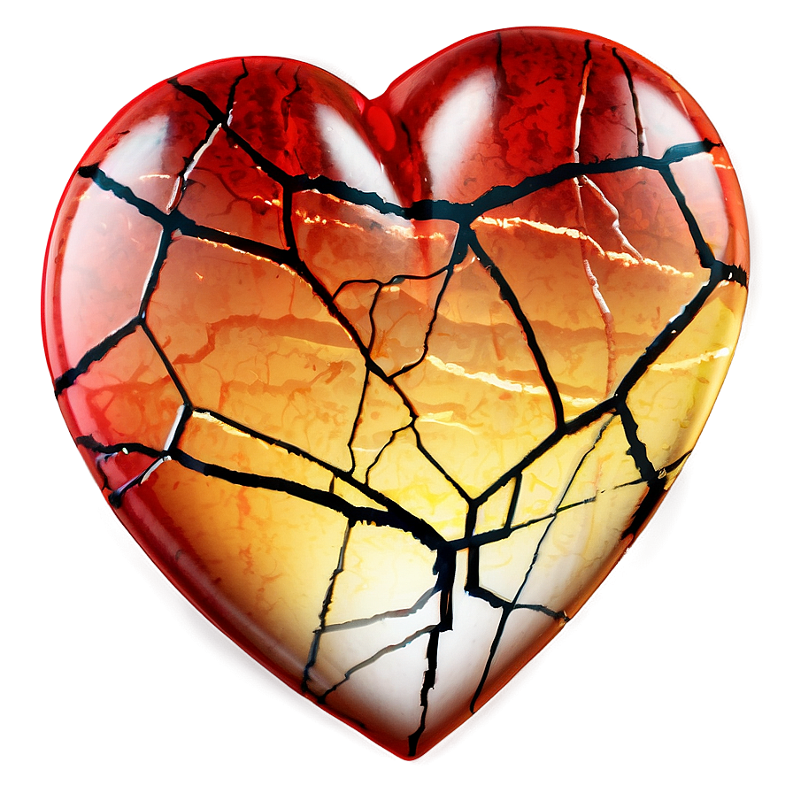 Heart With Crack Emoji Png 06122024 PNG image