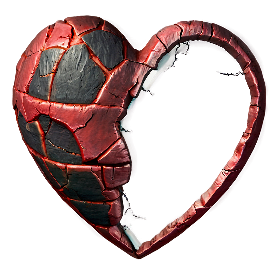 Heart With Crack Emoji Png 06122024 PNG image