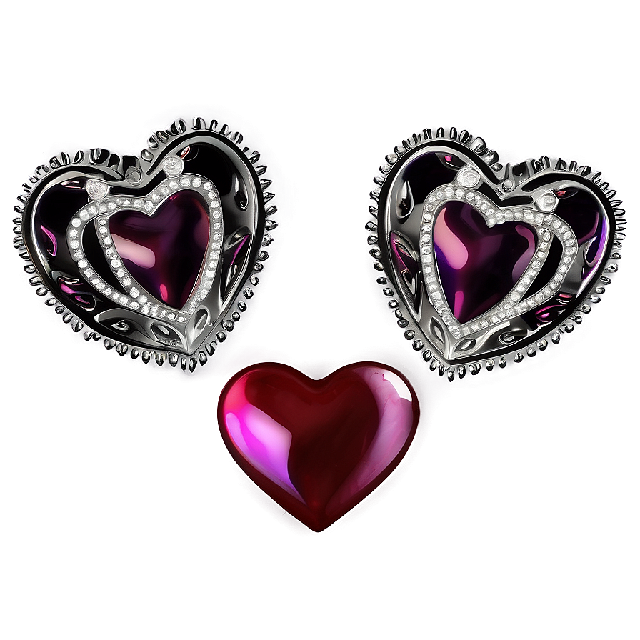 Heart With Crown Png B PNG image