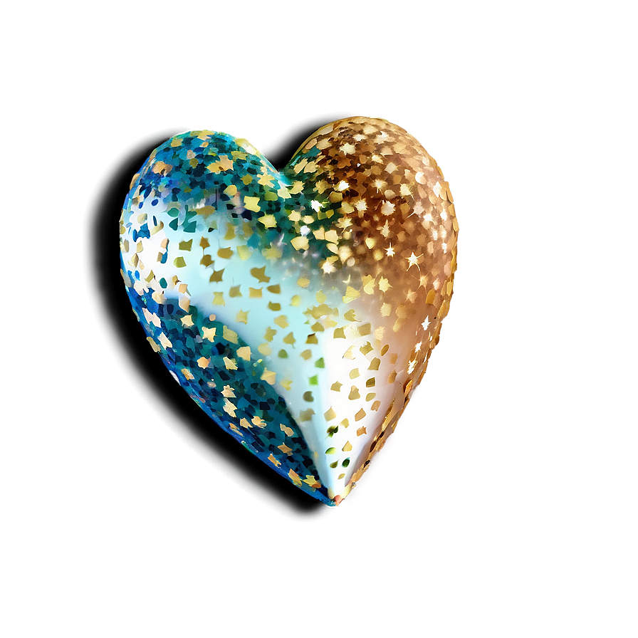 Heart With Glitter Png Kyl25 PNG image