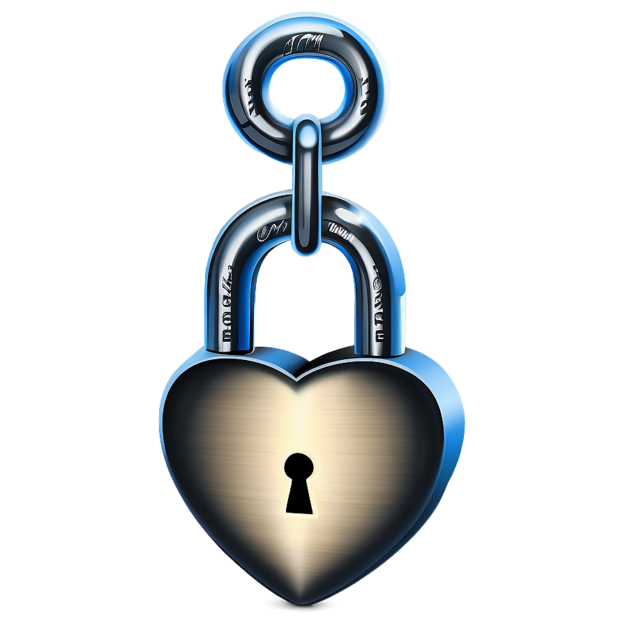 Heart With Lock Tattoo Png Sdl PNG image