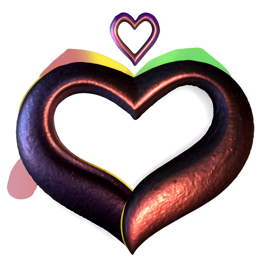 Heart Within A Heart Png B PNG image