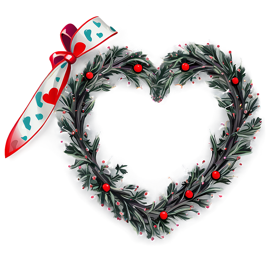 Heart Wreath Overlay Png Wld11 PNG image