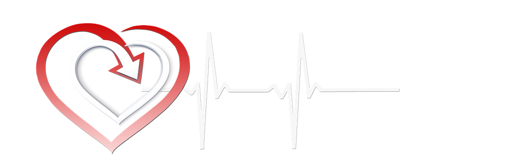 Heartbeat Love Concept PNG image