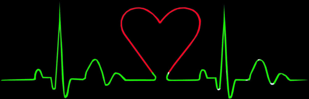 Heartbeat Love Electrocardiogram PNG image