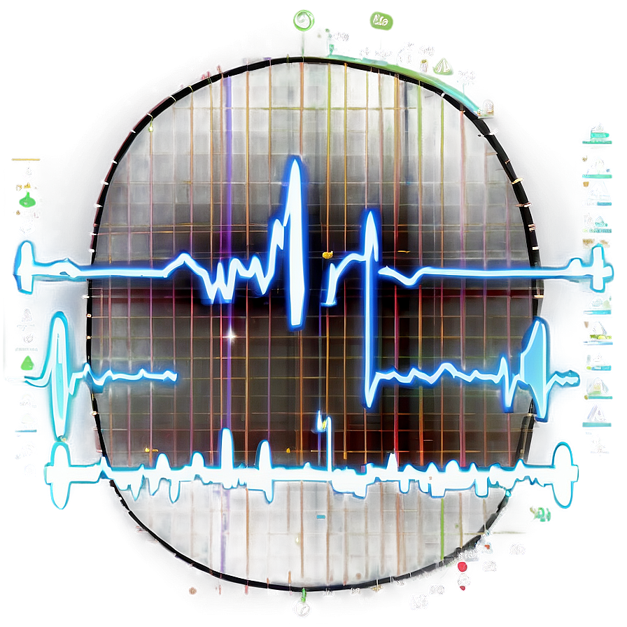 Heartbeat Monitor Line Png 06112024 PNG image