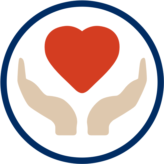 Heartin Hands Care Symbol PNG image
