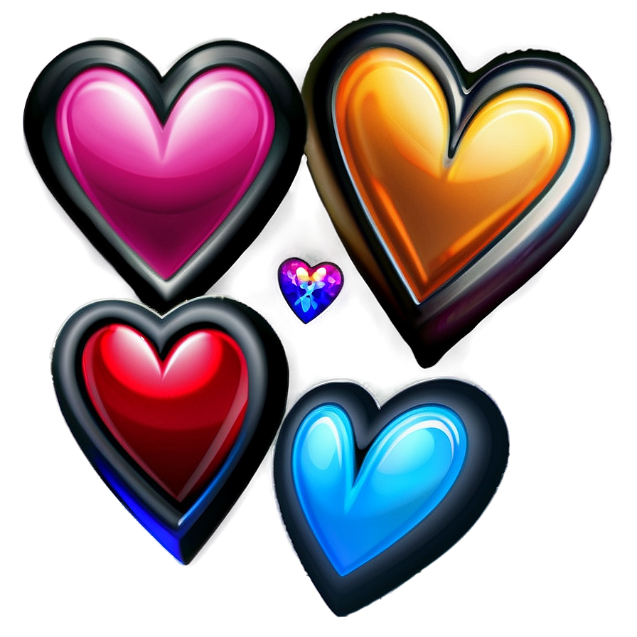 Hearts D PNG image