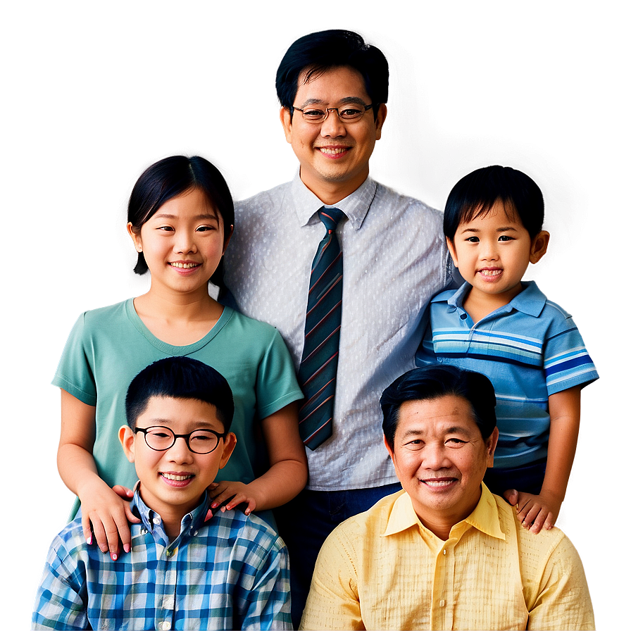 Heartwarming Family Photo Picture Png Vpe PNG image