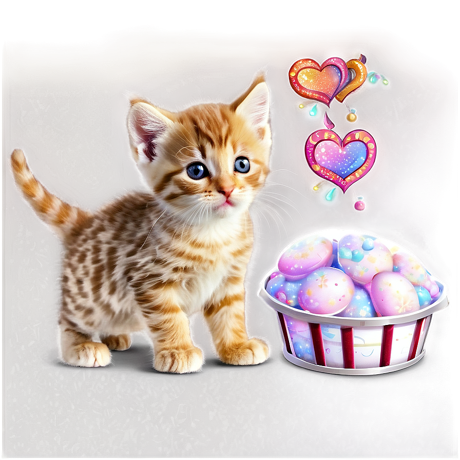 Heartwarming Kitten Png 85 PNG image