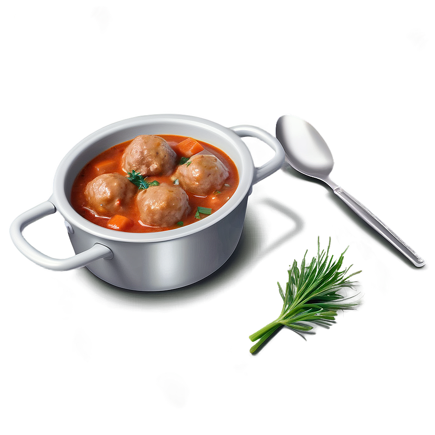 Hearty Meatball Stew Png 06242024 PNG image