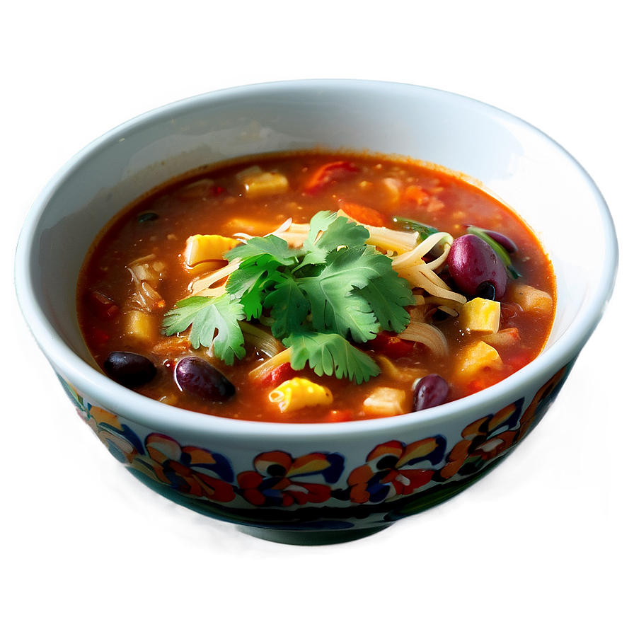 Hearty Mexican Soup Png 24 PNG image