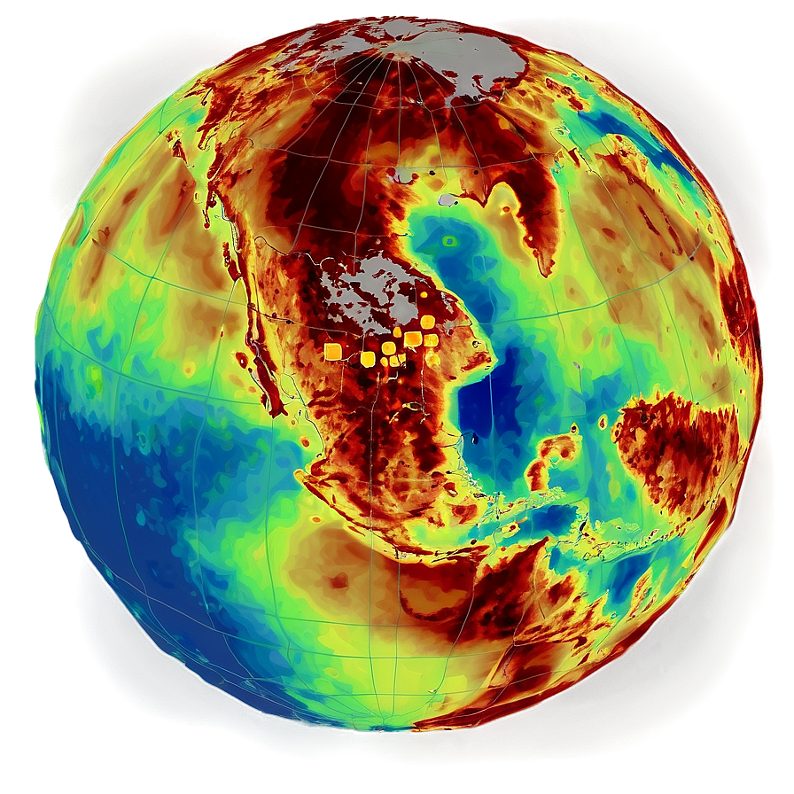 Heat Map In Earthquake Risk Zones Png 06282024 PNG image