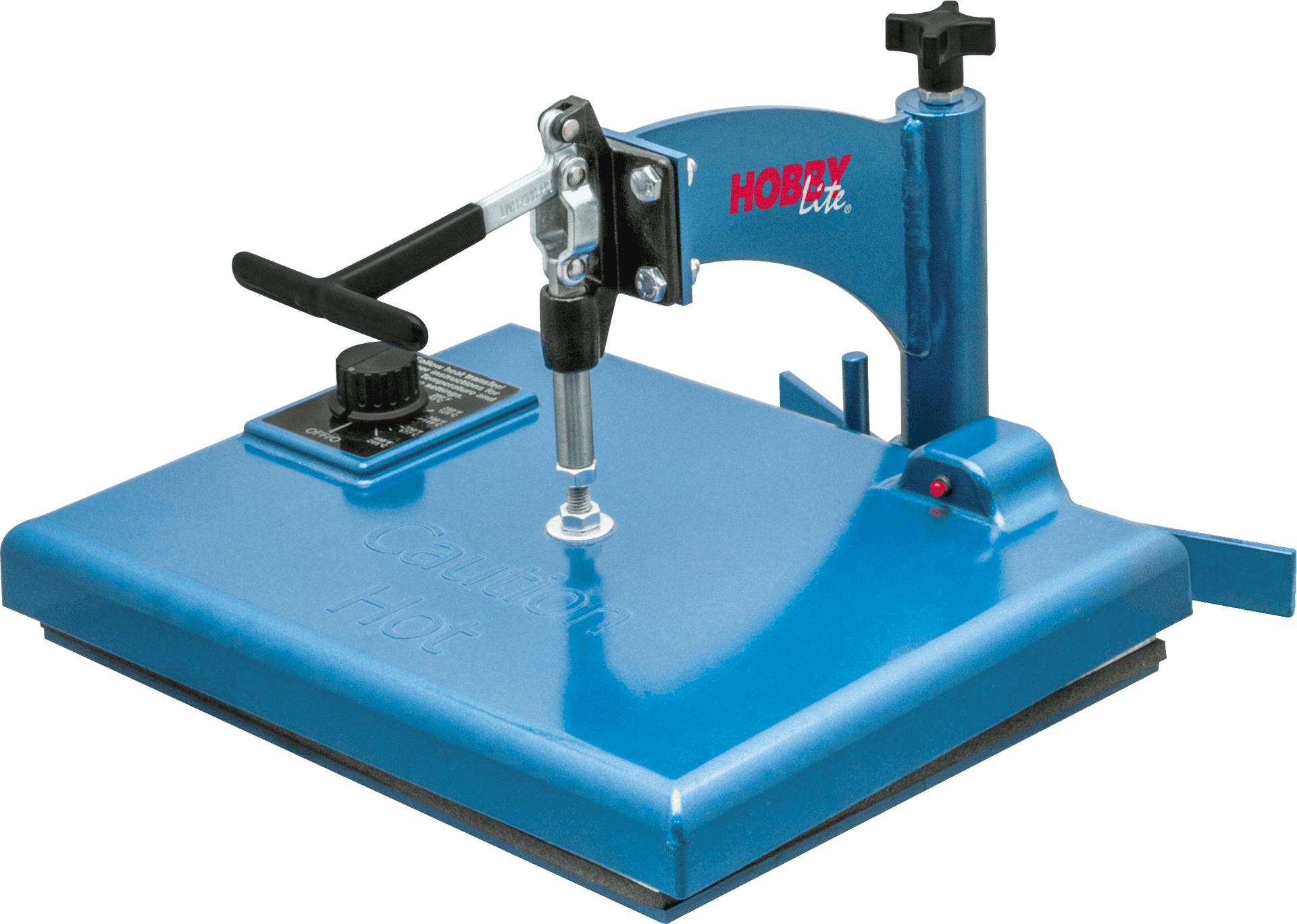 Heat Press Machine Blue PNG image