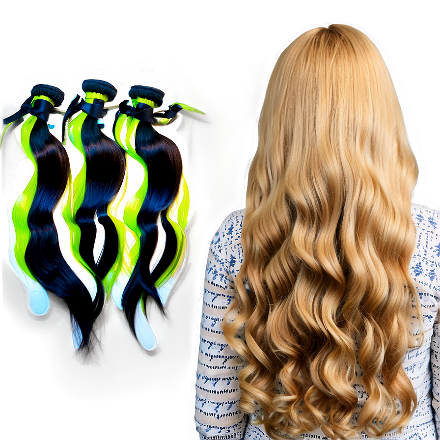 Heat Resistant Hair Bundles Png Dej26 PNG image