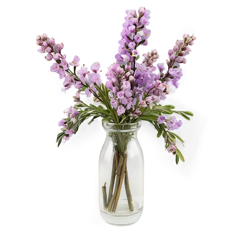 Heather In Vase Png Iva PNG image