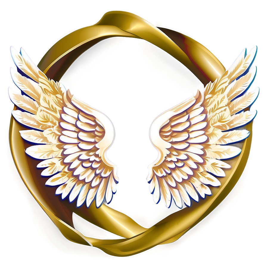 Heavenly Angel Wings Decoration Png 05042024 PNG image