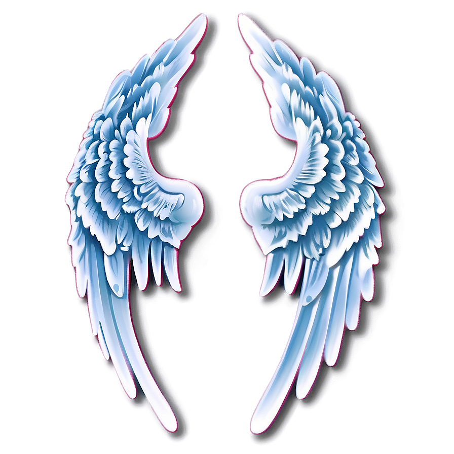 Heavenly Angel Wings Decoration Png Uox42 PNG image