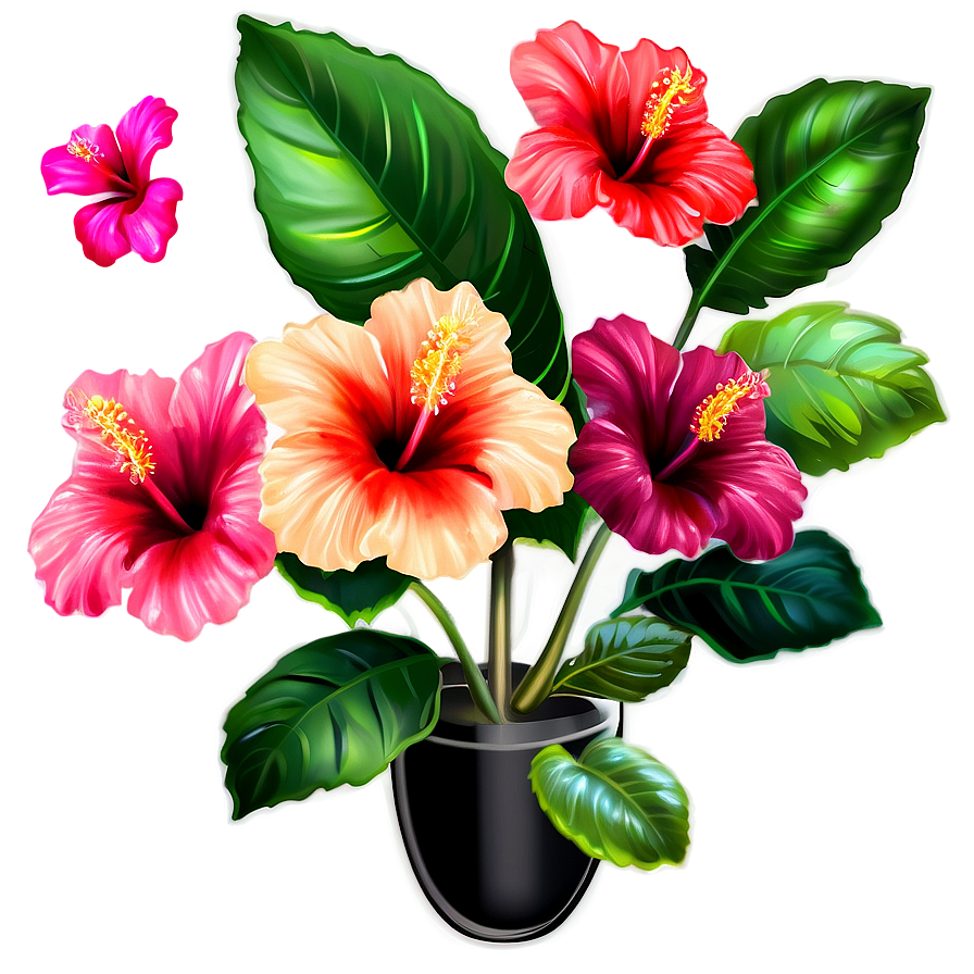 Heavenly Hibiscus Png 06252024 PNG image